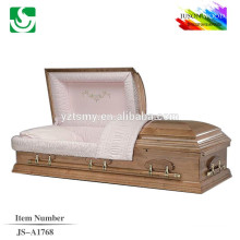 Customized American high standard cheap solid casket